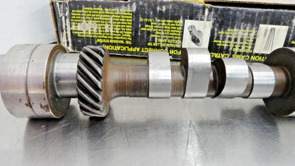 Leva del árbol de levas del motor de grúa Foto 3 de 4