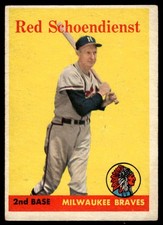 Top 10 Red Schoendienst Baseball Cards 12
