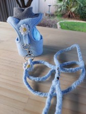 Blue Daisy Harness & Lead