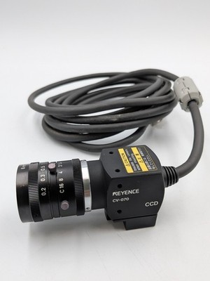 PERFECT CONDITION - Keyence CV-070 Intuitive Vision System Camera with Lens