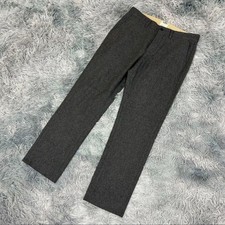 Todd Snyder Wool Slacks Pants Size 32 Gray White Blend