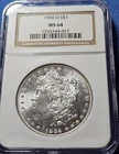 1904-O Morgan Silver Dollar NGC MS64 $1 New Orleans