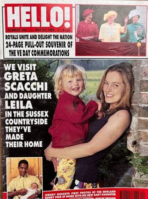 Hello! Magazine May 20 1995 Greta Scacchi Jeremy Guscott Michelle Pfeiffer