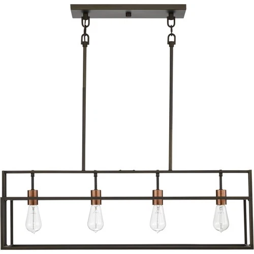 Nuvo Lighting 60/5854 Lake Island Light Bronze and Copper Accents - Picture 5 of 11