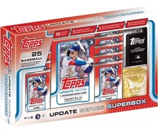 2025 TOPPS UPDATE SERIES BASEBALL SUPER BOX - 5 In Hand 🔥🔥🔥