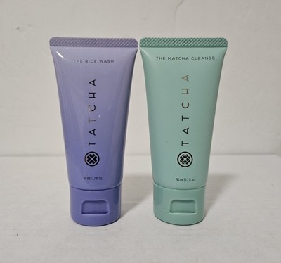 Tatcha The Rice Wash & The Matcha Cleanse Travel Size Cleanser Duo - 1.7 fl.oz