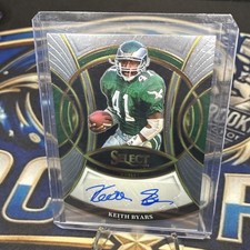 Panini Select Keith Byars Select Signatures Autograph Miami Dolphins