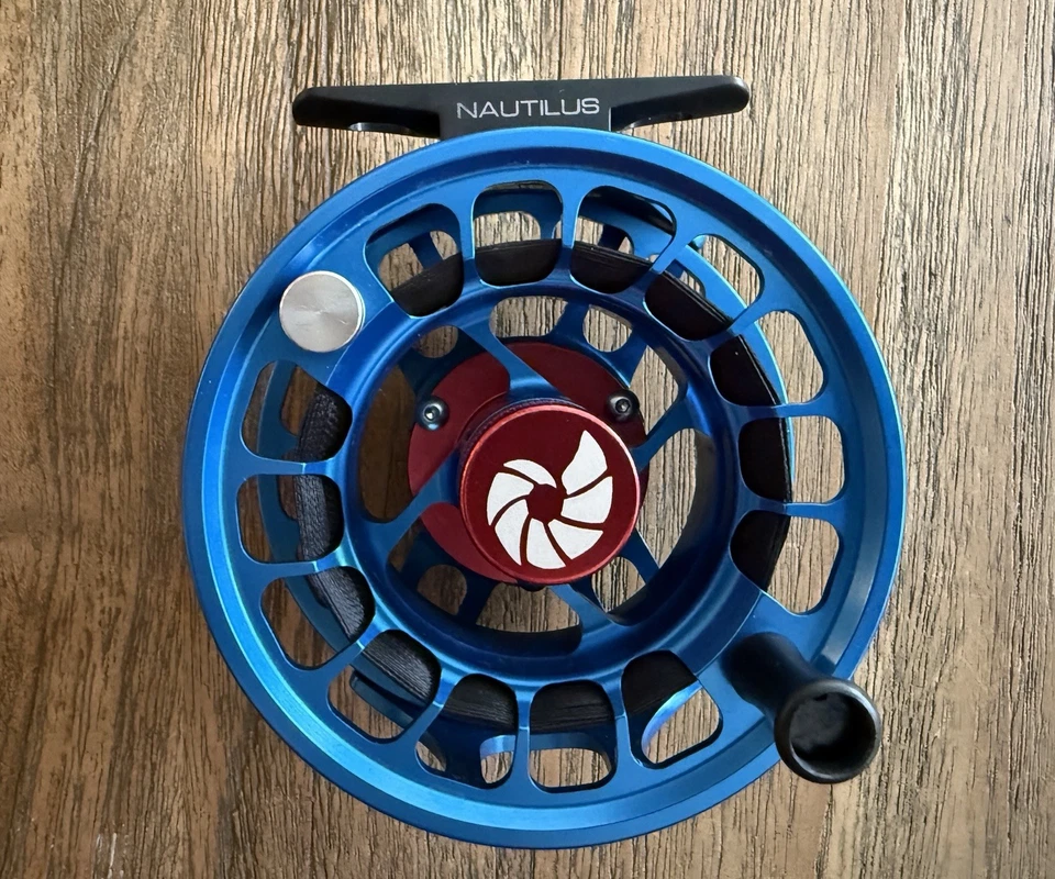 Nautilus XM Custom Blue Fly Reel Mint - Image 3 of 4
