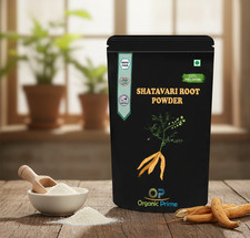 Poudre de racine/asperges bio Prime Shatavari (50 g à 500 g)