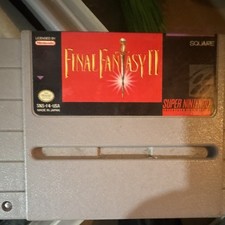 Square Final Fantasy II (Super Nintendo SNES) Game Cartridge NTSC-U/C