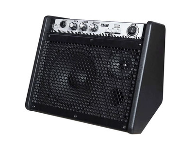 COOLMUSIC DM20 Gitarrenverstärker, 20 W, schwarz, Bluetooth-Funktion
