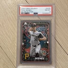 2024 Topps Holiday Paul Skenes SILVER GLITTER ROOKIE RC #H165 PSA 8 NM-MT