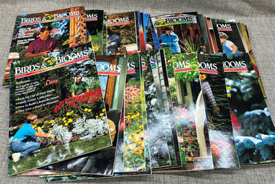 Birds and Blooms Magazines 1994 - 2004 Premier Issue + More Gardening Lot of 44