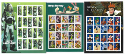3 sheets    of 20 (   character  bundle )
