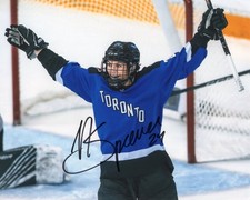 Natalie Spooner signed  Women's Hockey  8x10 photo  PWHL  Toronto  Sceptres  #2