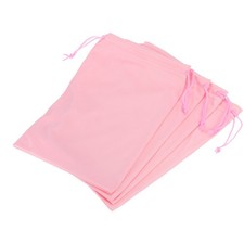 4 Pcs Ski Goggle Bags, for Sunglass Lens Pink, 7.1"x10.6"
