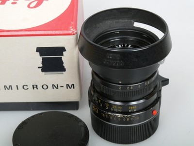 Leitz Summicron M 50mm 1:2 2/50 Nr 3435904 spätses late 11819 +12538 + OVP boxed