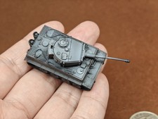 144-scale colored static model of Tiger and Leopard tanks