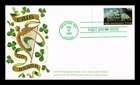 US COVER IRISH IMMIGRATION FIRST DAY ISSUE GG GARY GOZEMBA CACHET