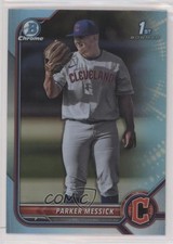 2022 Bowman Draft Chrome Sky Blue Refractor Parker Messick #BDC-71 n0c