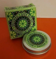 Greenwich Bay Trading Co. GARDEN Beeswax & Shea Butter Lip Balm BRAND NEW IN BOX