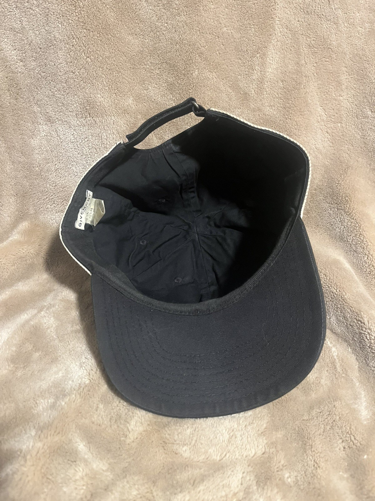 GIVENCHY Adjustable Cap Hat Polyester Black Mens - image 9