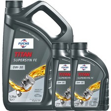 1x5+2x1L FUCHS TITAN SUPERSYN FE 0W30 passend für ACEA A5/B5 VOLVO VCC 95200377