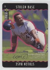 1996 Collector's Choice You Make the Play Cecil Fielder (Stolen Base) #13 c4h