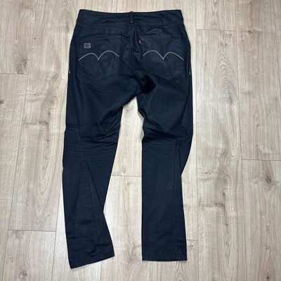 Levi s Engineered Twisted Denim Jeans, Vintage Y2K, Dark Indigo, Mens W36 L34