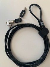 The HP 10mm cable lock with key, model number T1A62AA, is designed to prevent th