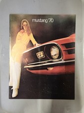 1970 Ford Mustang Sales Brochure