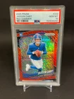 🔥 Jaxson Dart Red Shimmer Prizm /49 PSA 10  2025 ROOKIE RC New York  Giants 💎
