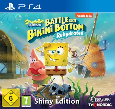 Spongebob SquarePants: Battle for Bikini Bottom - Shiny Edition - PS4 - NEU+OVP