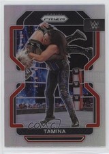 2022 Panini Prizm WWE Silver Prizm Tamina Snuka Tamina #156 11pj