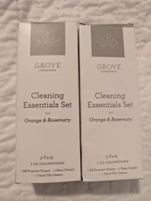 Grove Collaborative Cleaning Set Orange & Rosemary 2 - 3 Packs concentrate