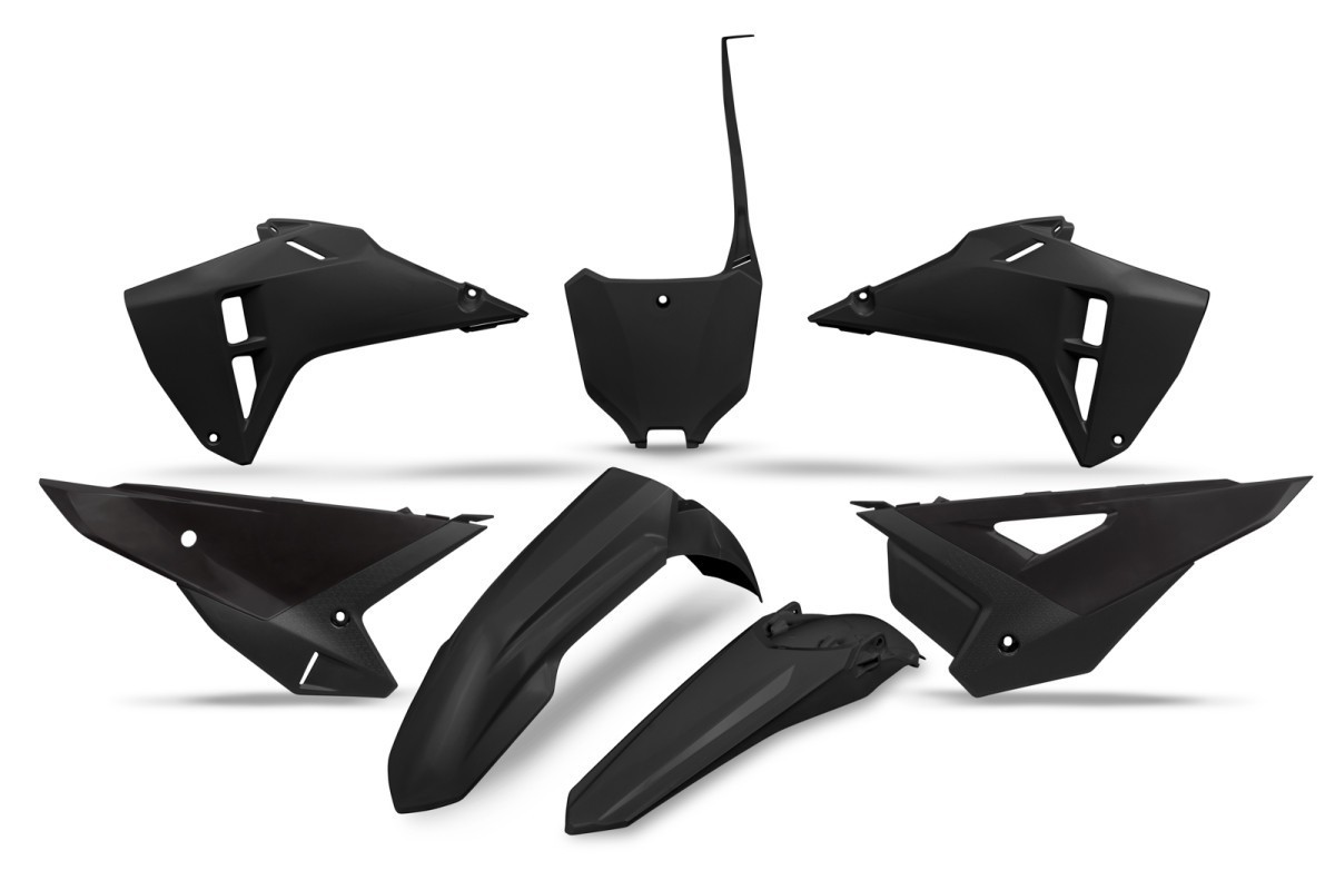 UFO Honda Plastic Kit CRF 250 450 25-26 Motocross MX Plastic Kits - Black