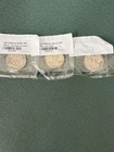 1943 p&d 1942p Lot of 3*Walking Liberty  Half Dollar Circulated Littleton Sealed