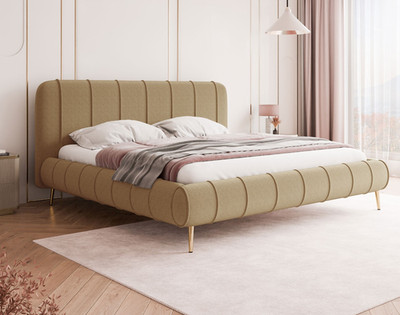 Polsterbett Ezavile XI mit Füße Bettkasten Doppelbett Holzrahmen Schlafzimmer