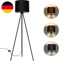 Bbhome Stehlampe Led Dimmbar, Stehleuchte Moderne Mit Dreibeinstativ Aus Metall,