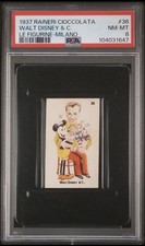 1937 Raineri Walt Disney Mickey Mouse PSA 8  -Pop 1 - (Rarer Than Wills Psa 9)