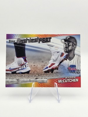 確認用(flashiest feet) 2022 Topps Series 1 Flashiest Feet Andrew McCutchen #FF-6