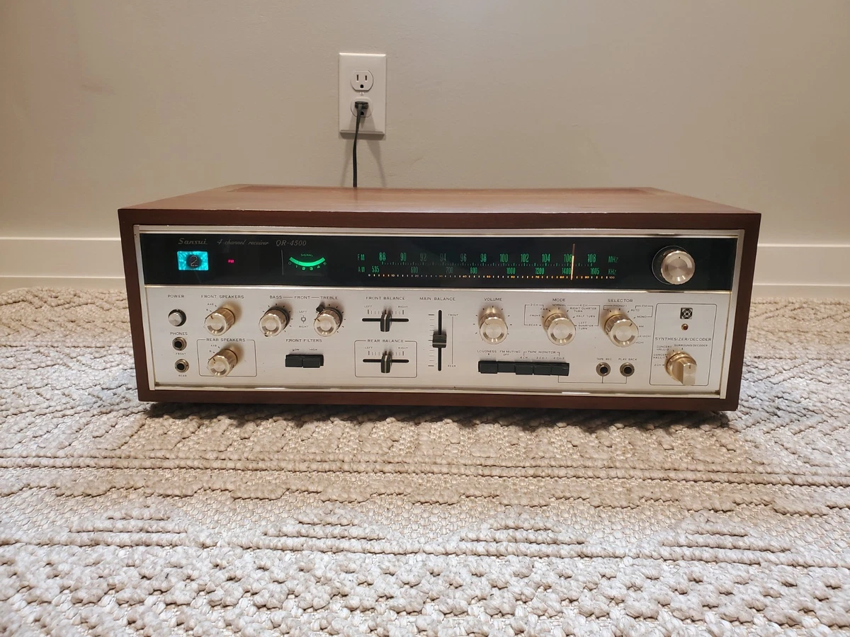 4 Channel Receiver In Vintage Stereo Receivers for sale | eBay