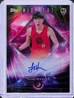 2025-26 Topps Midnight Dark Matter Auto Rookie Yang Hansen #DMAR-YH Blazers