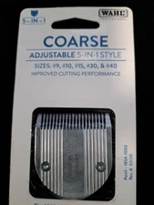 WAHL Clipper Blade,  Adjustable 5-IN-1 Course 23279-401