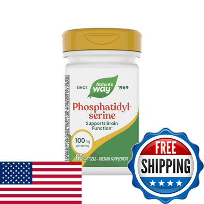 Nature's Way Phosphatidylserine Supports Brain Function 60 Softgels