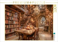Calvendo Puzzle Dark Academy | 1000 Pieces, Finished Size 25.2 × 18.9 In (64 × 4
