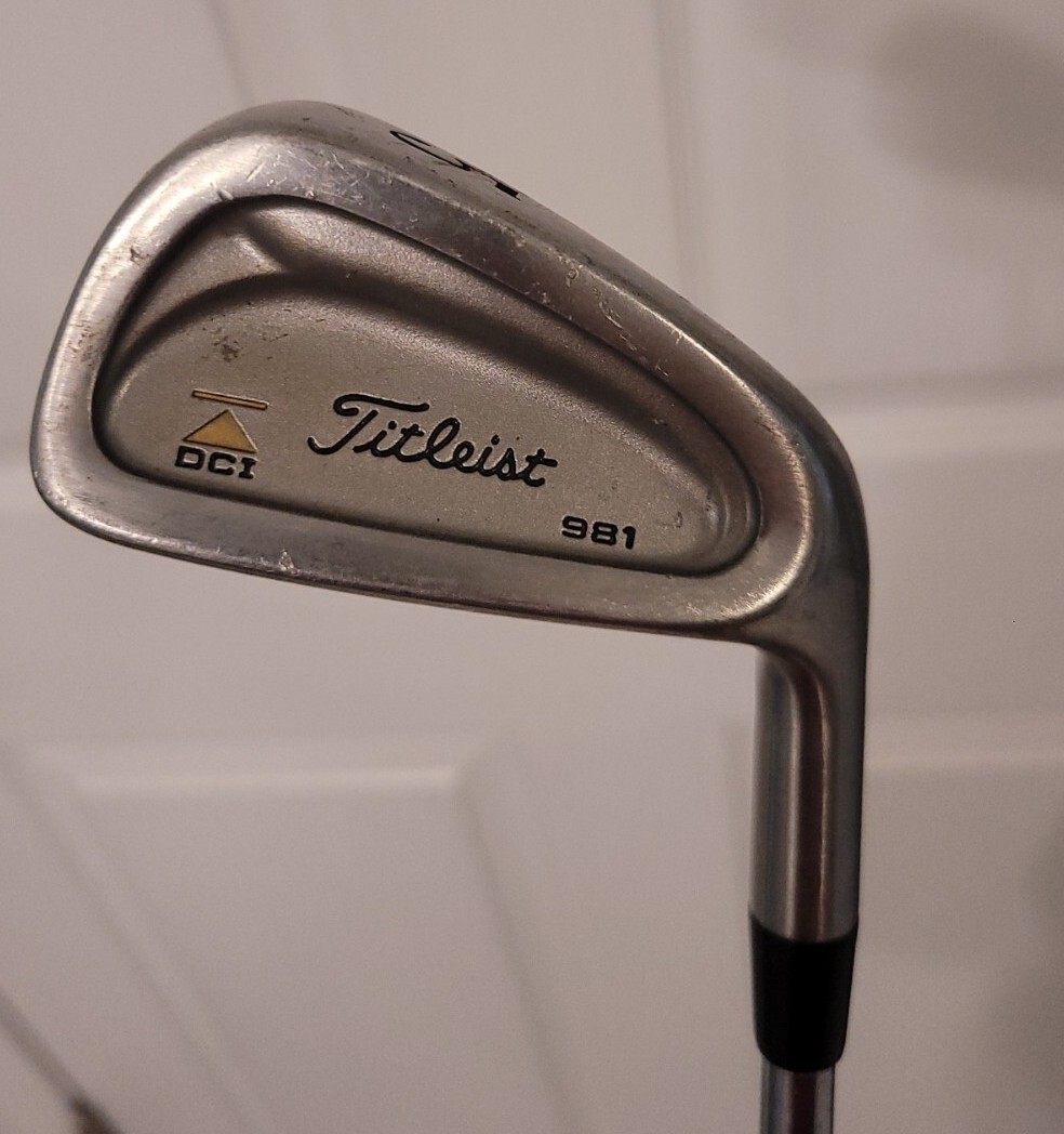 Mens Titleist Golf Club DCI 981 5 Iron Tri Spec Steel Regular 38-1