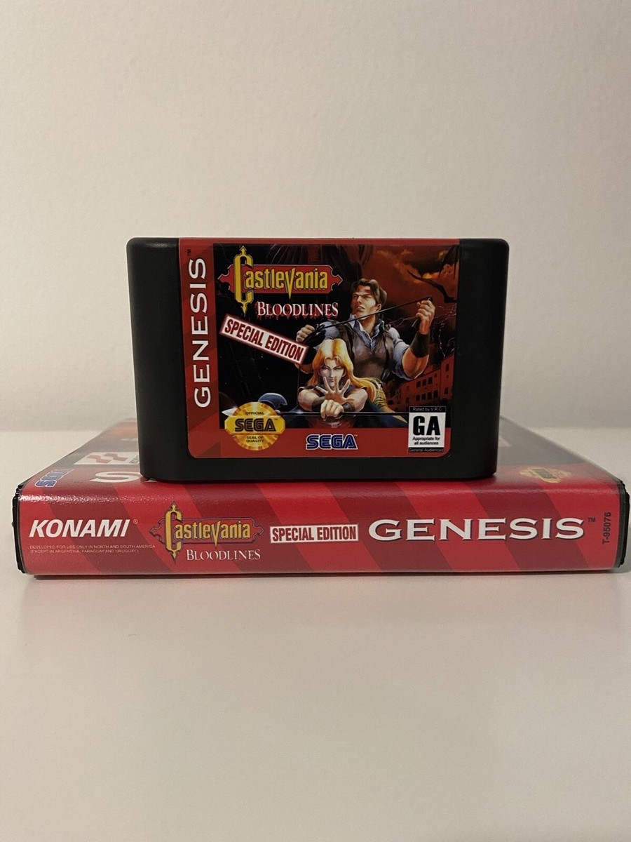 バンパイアキラー(CASTLEVANIA：Bloodlines)【中古・北米版】 バンパイアキラー(CASTLEVANIA：Bloodlines)【中古・北米版