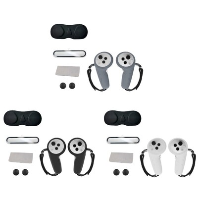 Virtual Reality Controller Protective Silicone Sleeve and Clear Lens Film