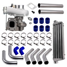 T25 Gt2871 Turbo Charger Intercooler Piping Pipe Kit Up To 350bhp For 1.5l-2.0l